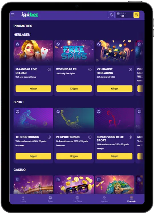 IgoBet mobile